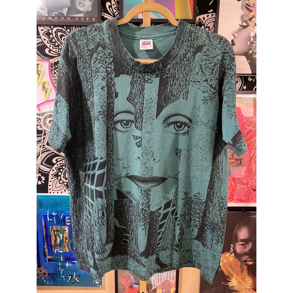Rare 1997 Vintage Grand Illusion Styx AOP Band T-Shirt Made In USA Size Large